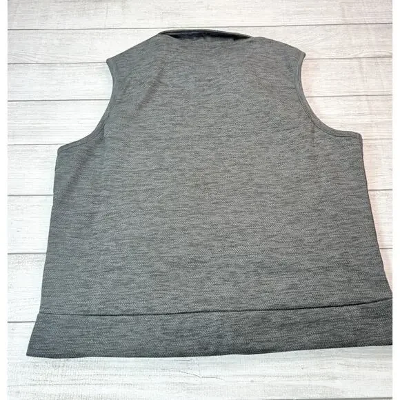 Wrangler Men’s George Strait Vest Zip-Up Western Pockets Gray Size Large - Picture 8 of 8